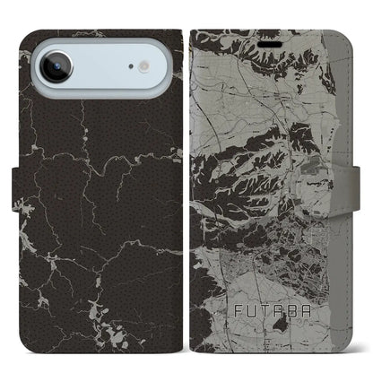 【双葉（福島県）】地図柄iPhoneケース（手帳タイプ）