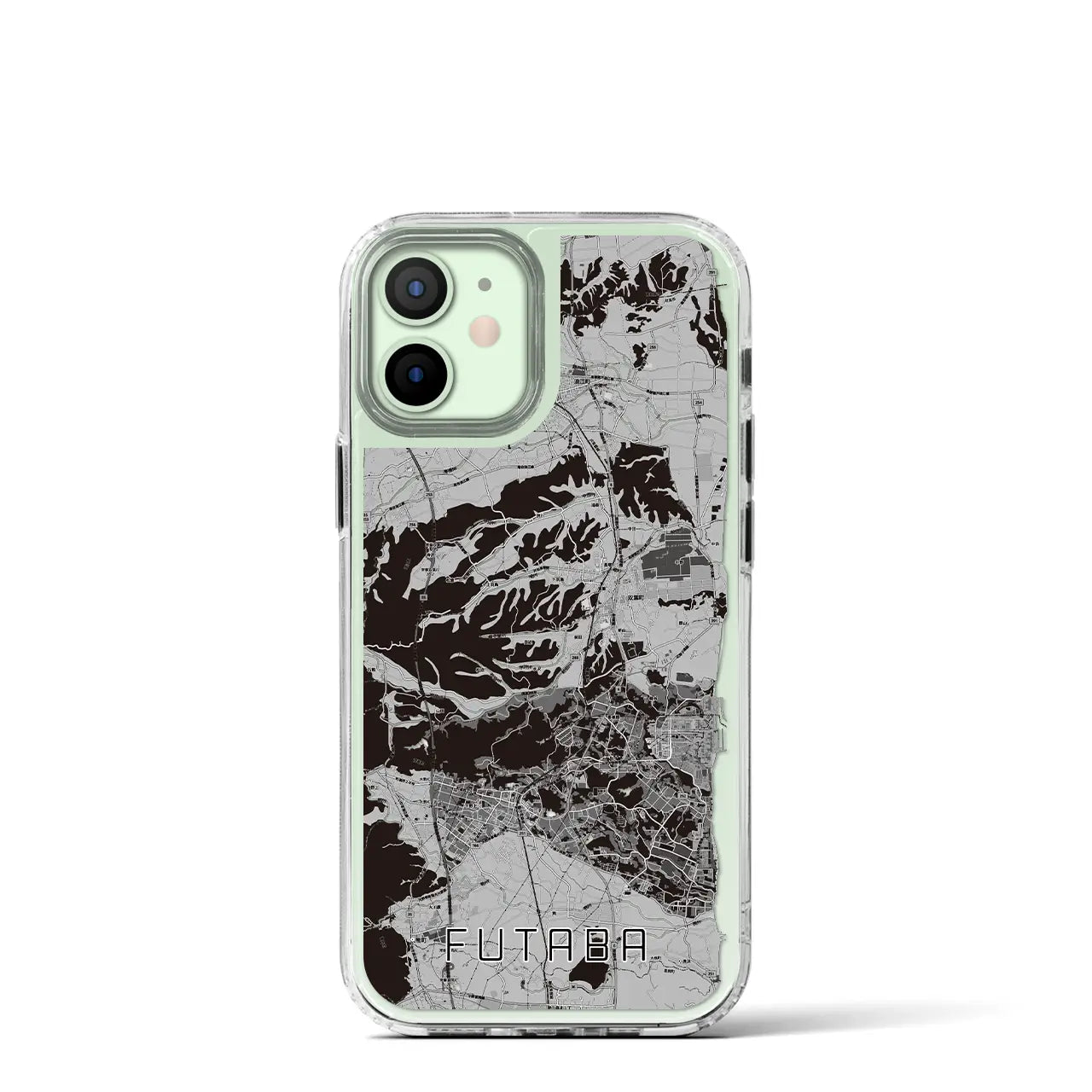 【双葉（福島県）】地図柄iPhoneケース（MagSafeタイプ）