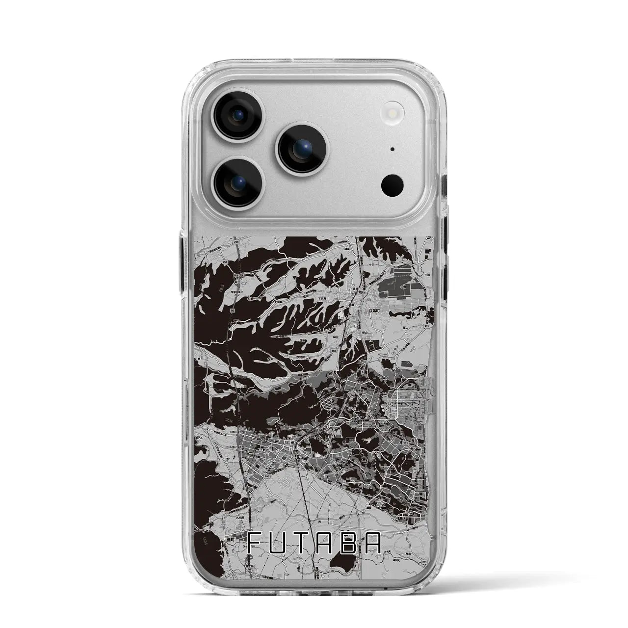 【双葉（福島県）】地図柄iPhoneケース（MagSafeタイプ）