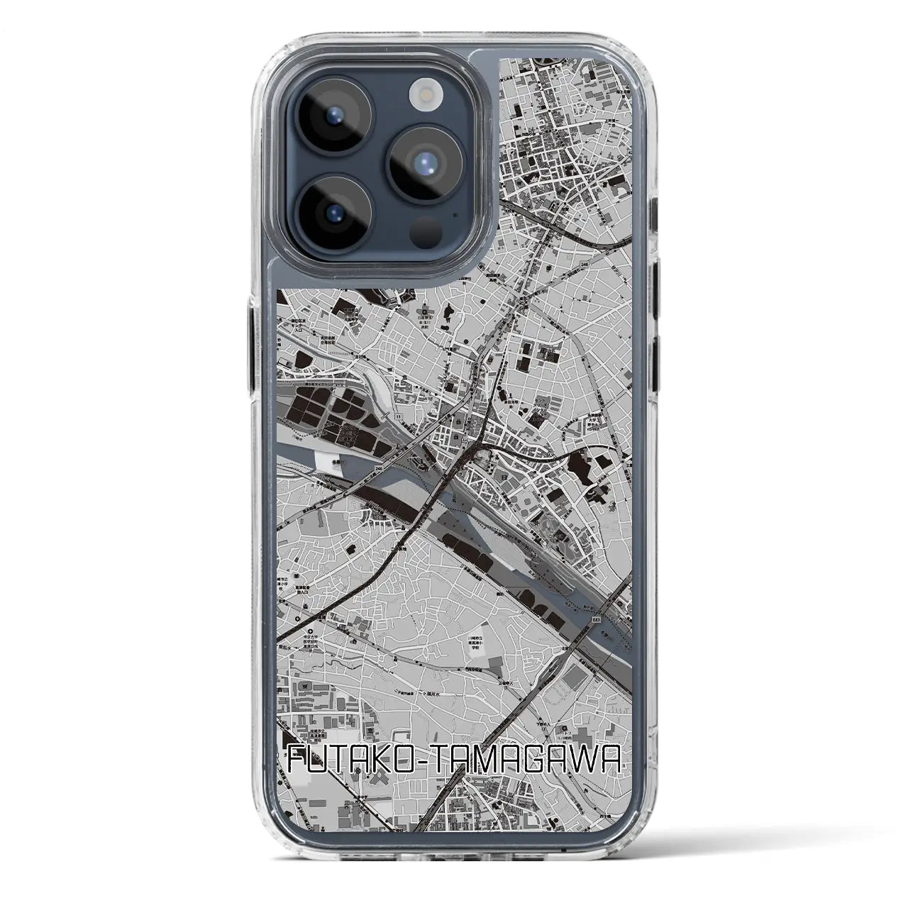 【二子玉川（東京都）】地図柄iPhoneケース（MagSafeタイプ）