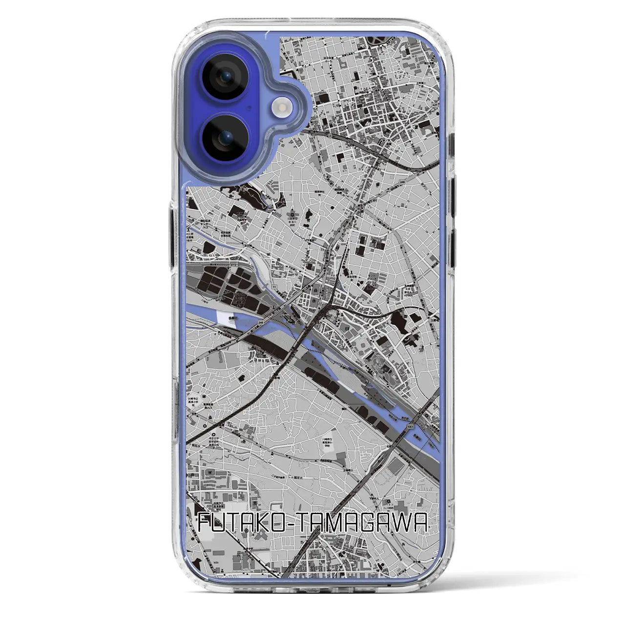 【二子玉川（東京都）】地図柄iPhoneケース（MagSafeタイプ）