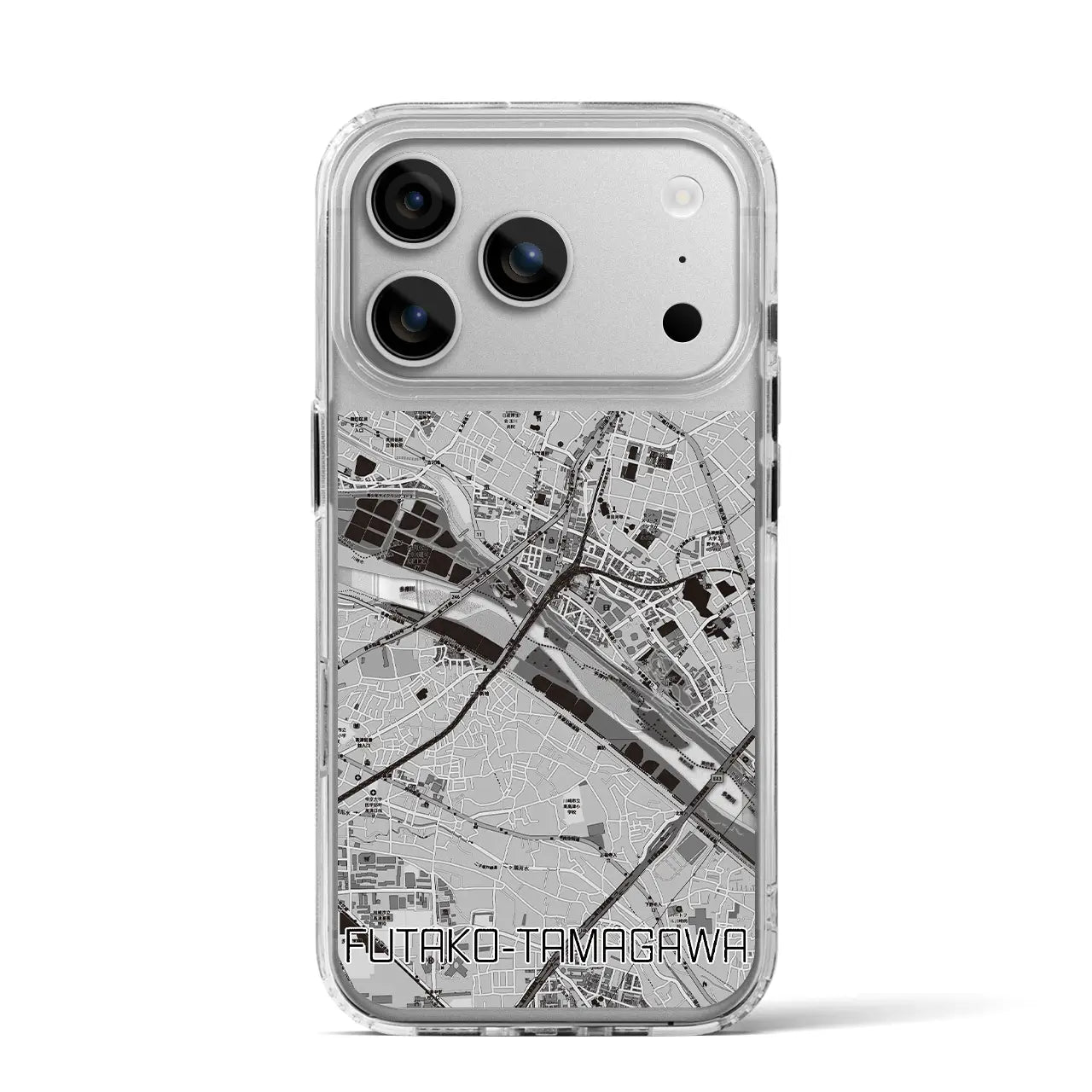 【二子玉川（東京都）】地図柄iPhoneケース（MagSafeタイプ）