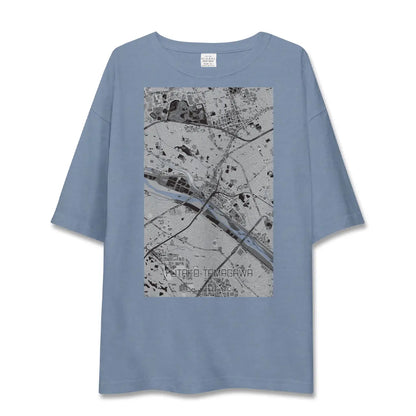 【二子玉川（東京都）】地図柄ビッグシルエットTシャツ