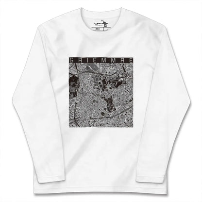 【外苑前（東京都）】地図柄ロングスリーブTシャツ