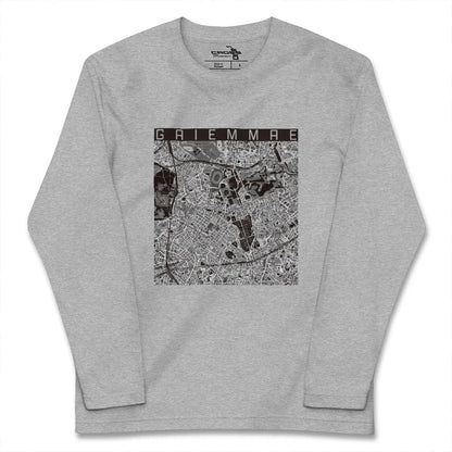 【外苑前（東京都）】地図柄ロングスリーブTシャツ