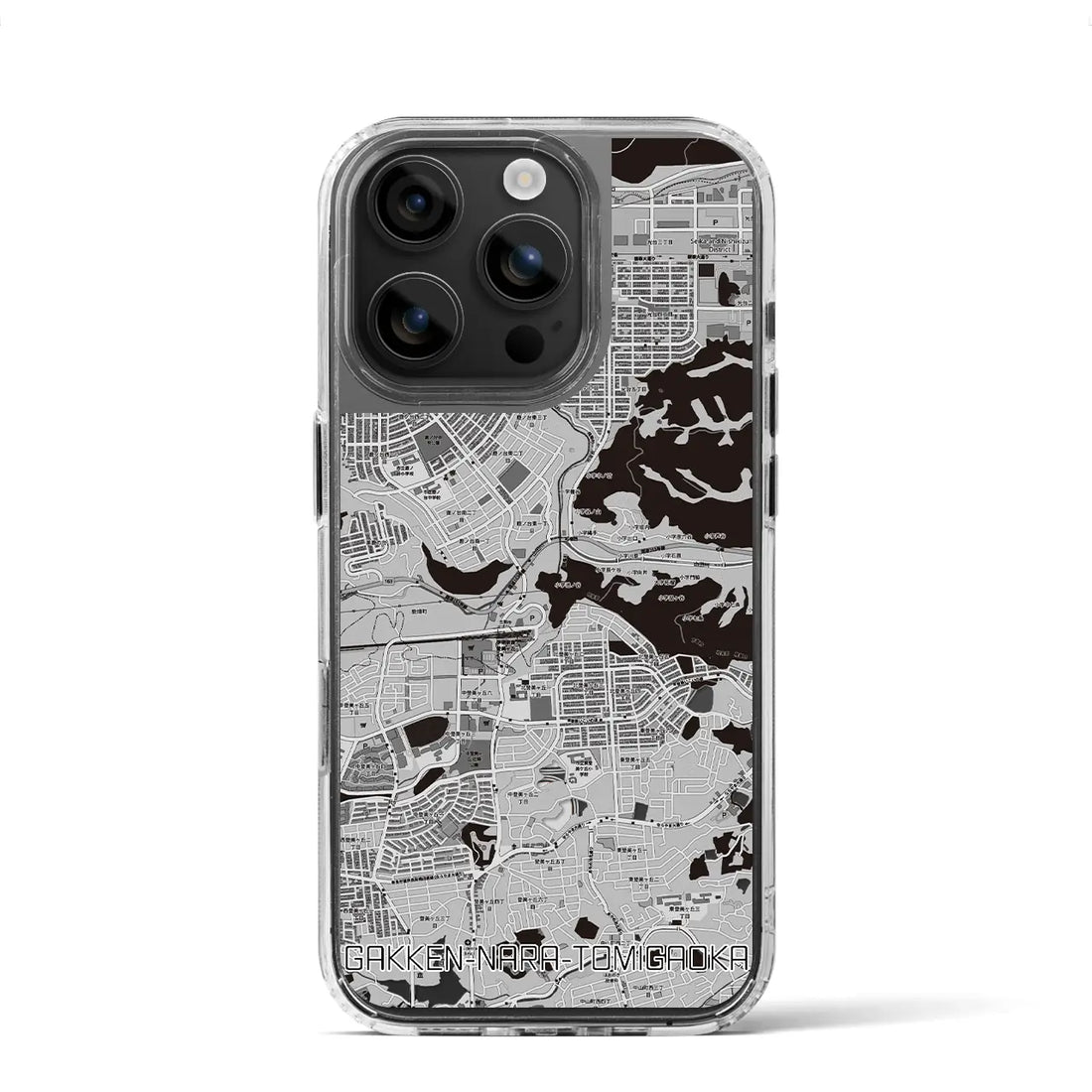 【学研奈良登美ヶ丘（奈良県）】地図柄iPhoneケース（MagSafeタイプ）