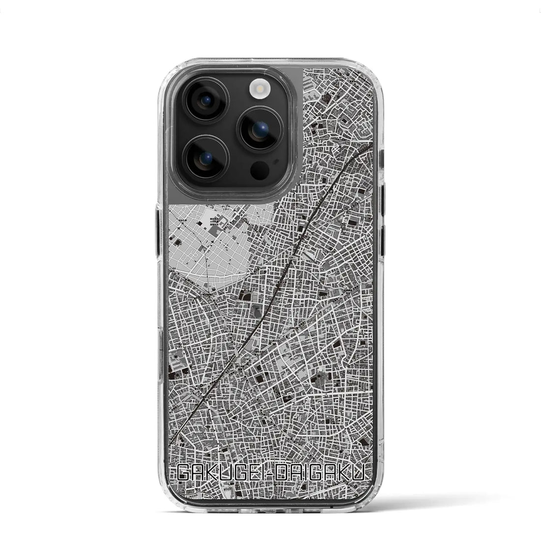 【学芸大学（東京都）】地図柄iPhoneケース（MagSafeタイプ）