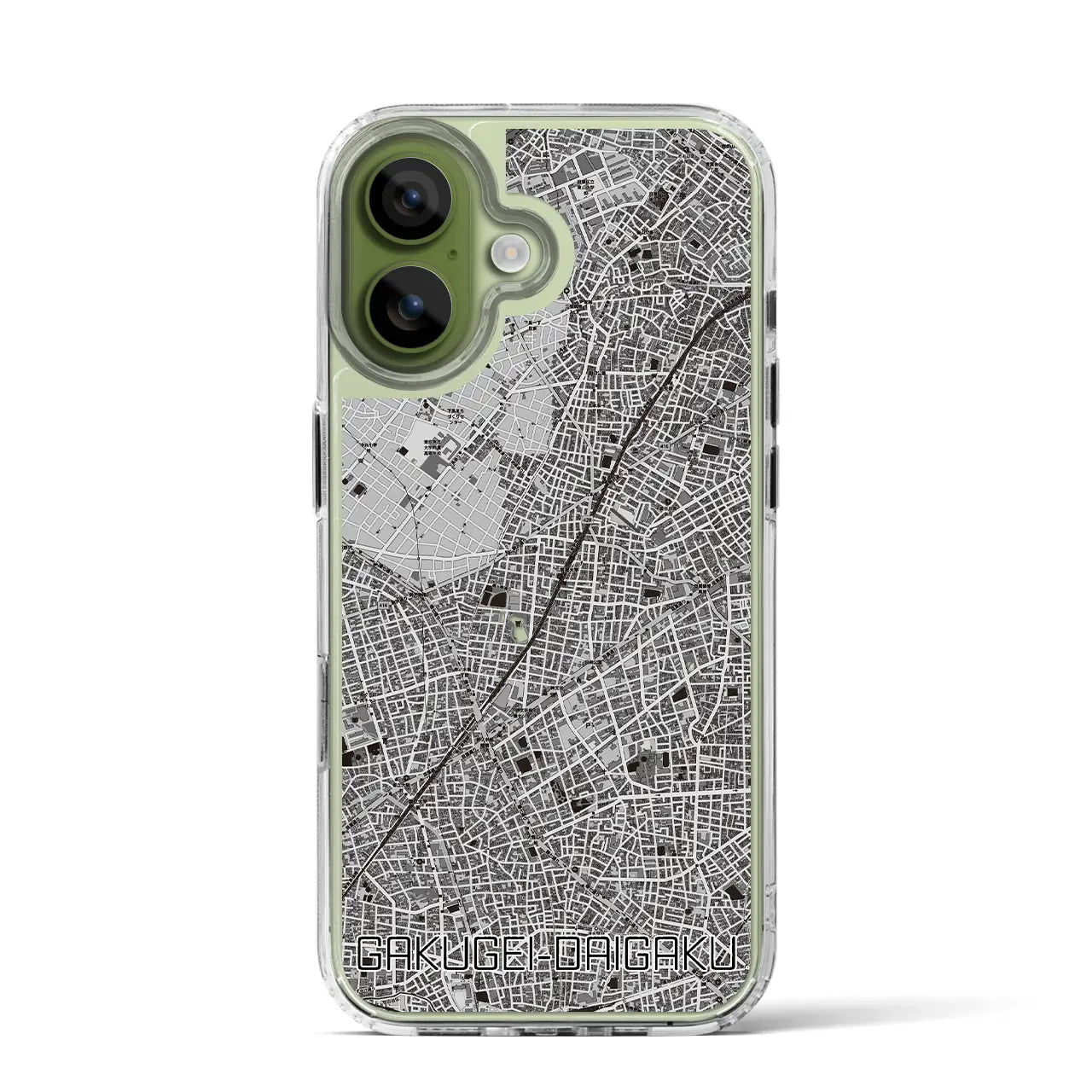 【学芸大学（東京都）】地図柄iPhoneケース（MagSafeタイプ）