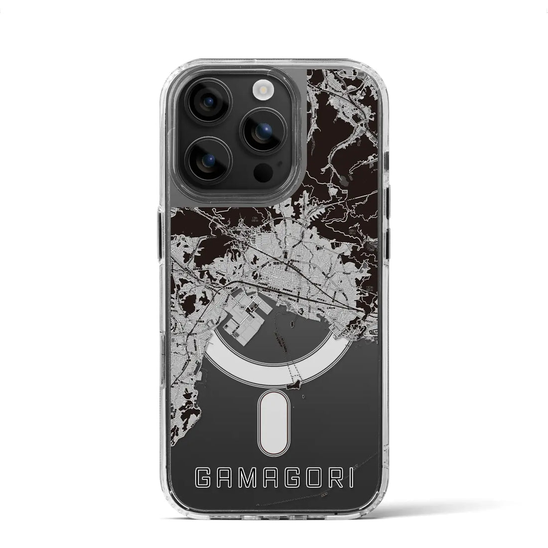 【蒲郡(愛知県)】地図柄iPhoneケース(MagSafeタイプ)