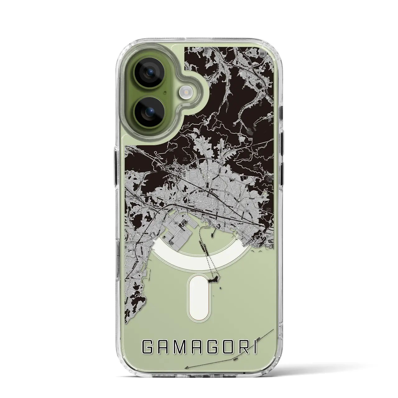 【蒲郡（愛知県）】地図柄iPhoneケース（MagSafeタイプ）