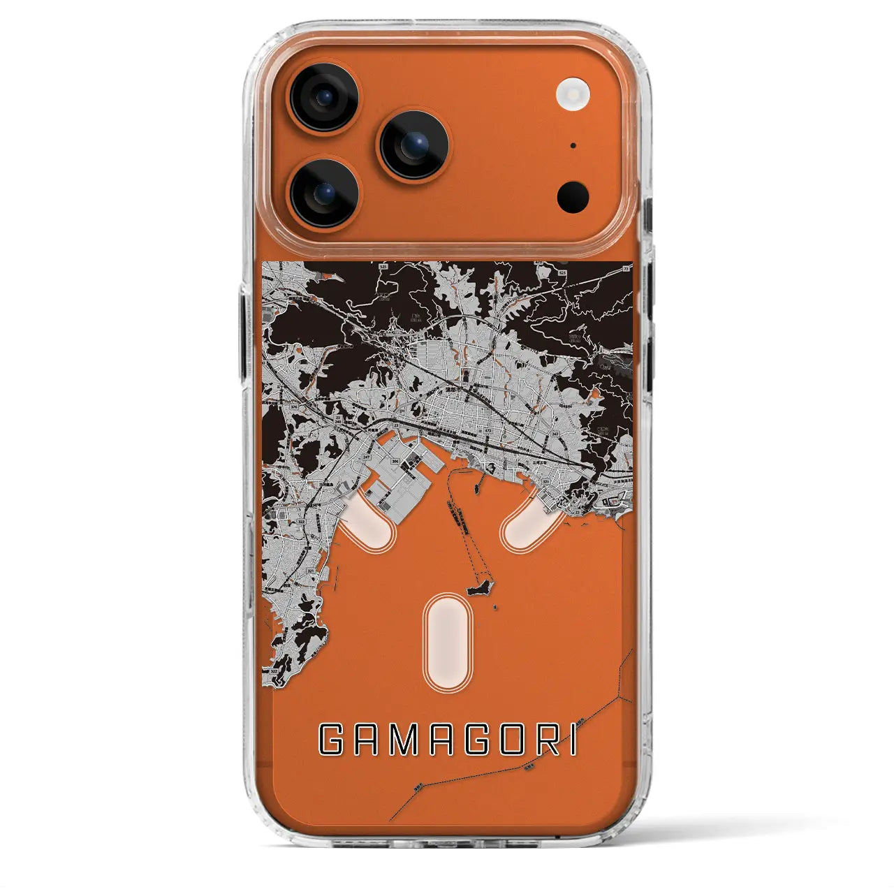 【蒲郡（愛知県）】地図柄iPhoneケース（MagSafeタイプ）