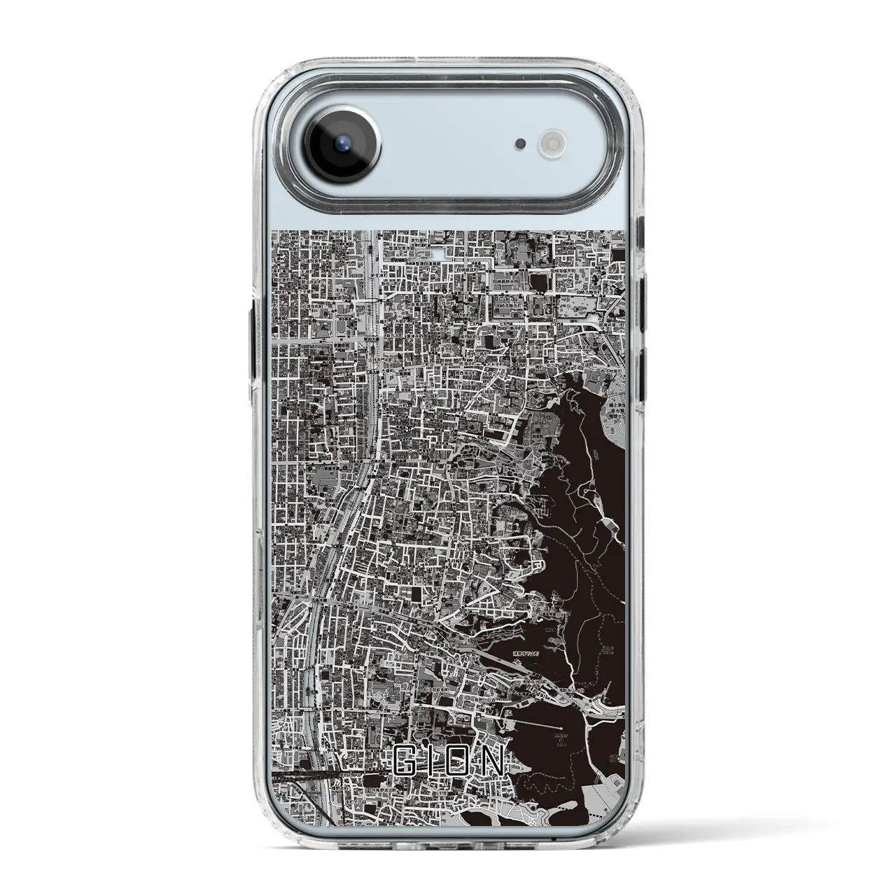 【祇園（京都府）】地図柄iPhoneケース（MagSafeタイプ）