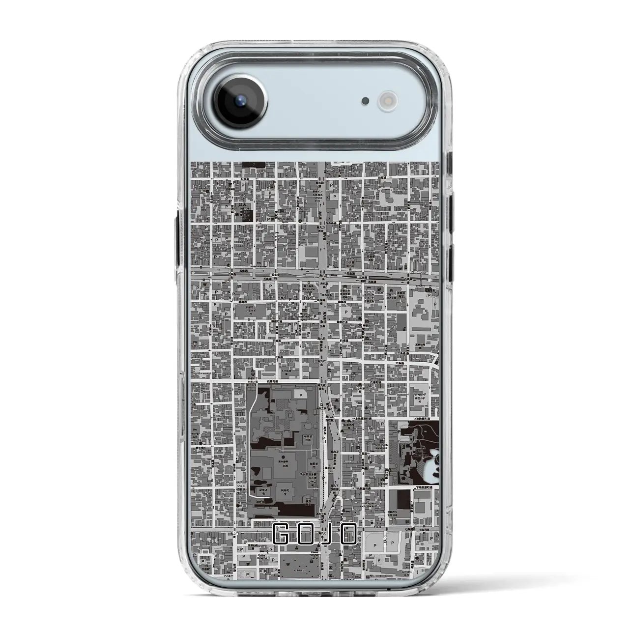 【五条（京都府）】地図柄iPhoneケース（MagSafeタイプ）