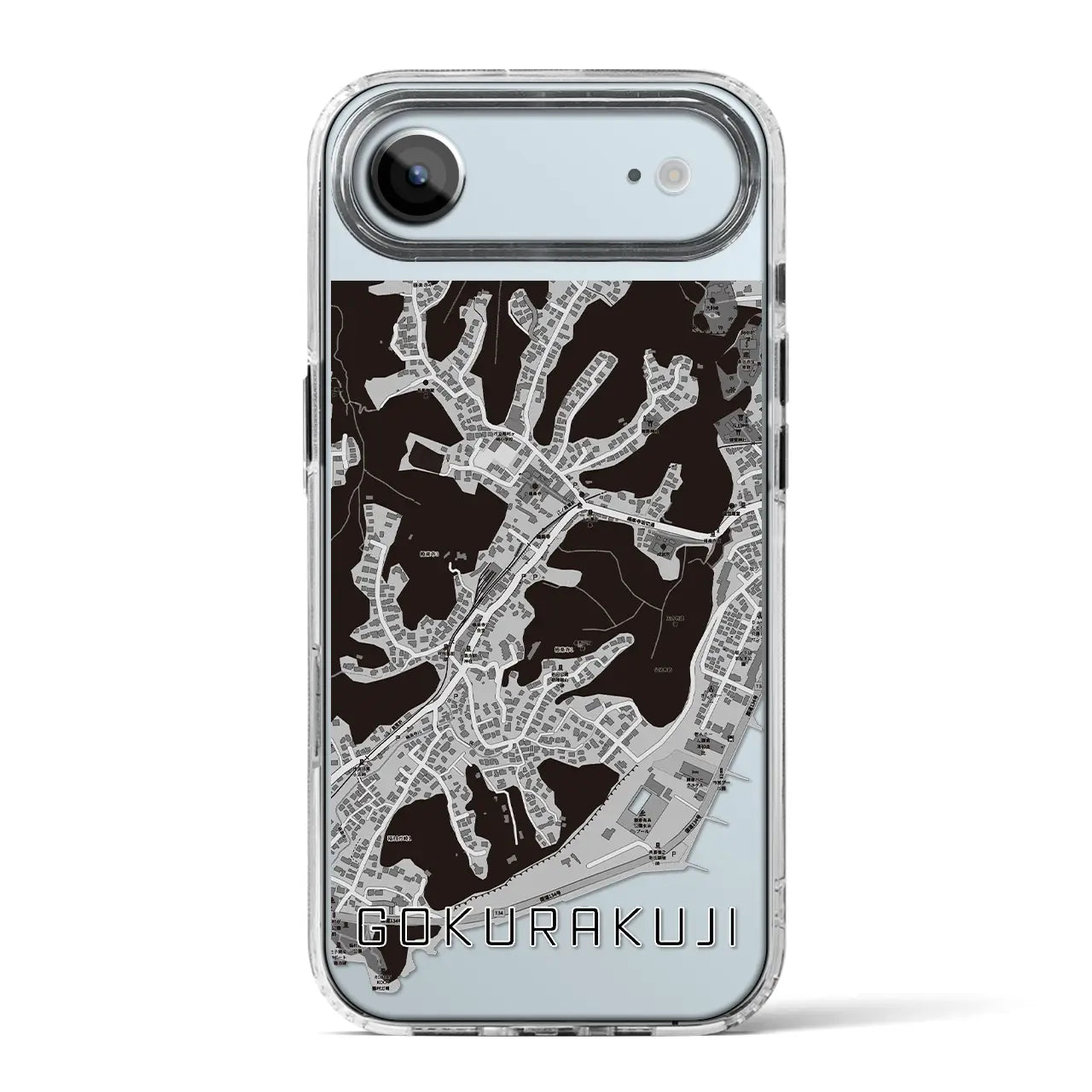 【極楽寺（神奈川県）】地図柄iPhoneケース（MagSafeタイプ）