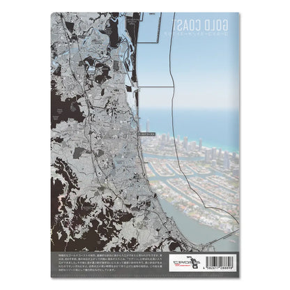 【ゴールドコースト（オーストラリア）】Map World クリアファイル