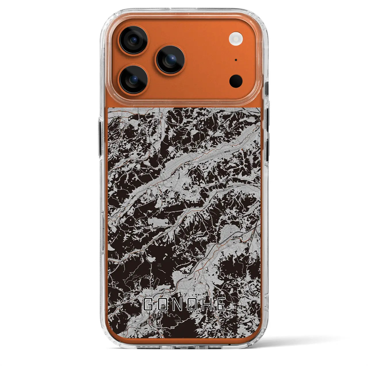 【五戸（青森県）】地図柄iPhoneケース（MagSafeタイプ）