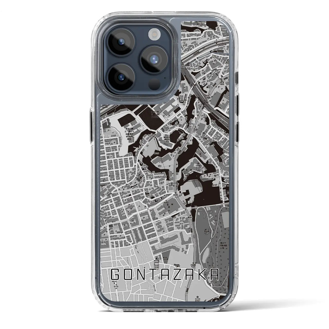 【権太坂（神奈川県）】地図柄iPhoneケース（MagSafeタイプ）