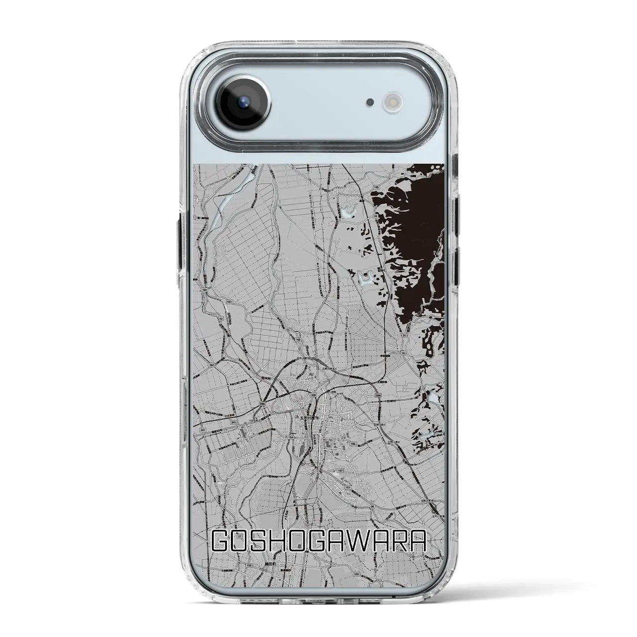 【五所川原（青森県）】地図柄iPhoneケース（MagSafeタイプ）