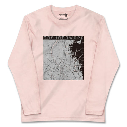 【五所川原（青森県）】地図柄ロングスリーブTシャツ