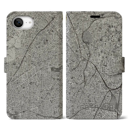 【五反田（東京都）】地図柄iPhoneケース（手帳タイプ）