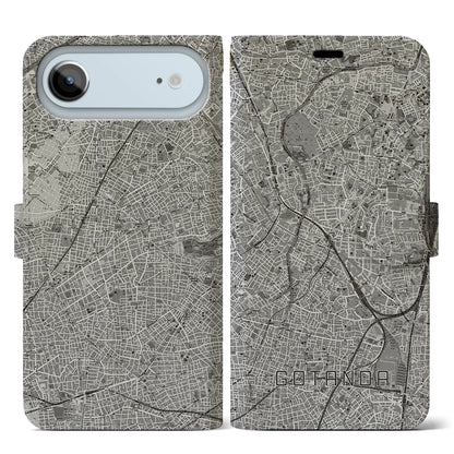 【五反田（東京都）】地図柄iPhoneケース（手帳タイプ）