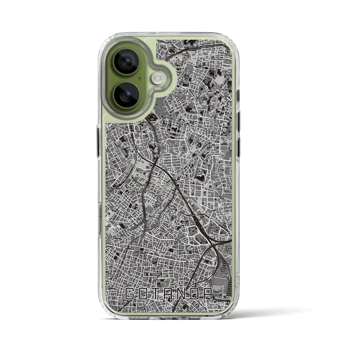 【五反田（東京都）】地図柄iPhoneケース（MagSafeタイプ）