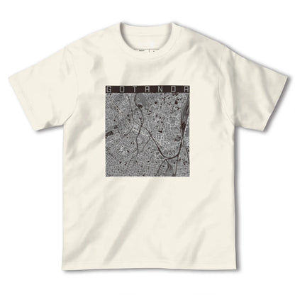 【五反田（東京都）】地図柄ヘビーウェイトTシャツ