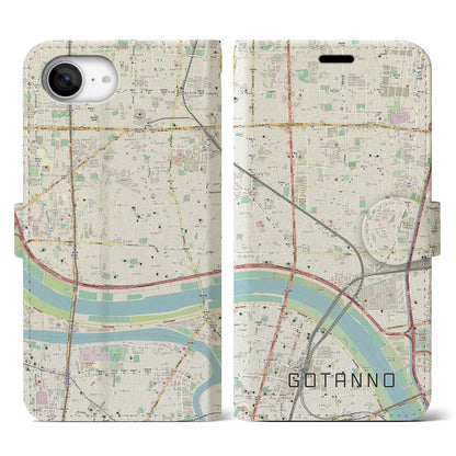 【五反野（東京都）】地図柄iPhoneケース（手帳タイプ）