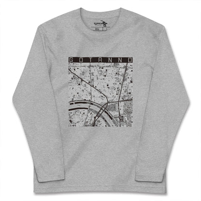 【五反野（東京都）】地図柄ロングスリーブTシャツ
