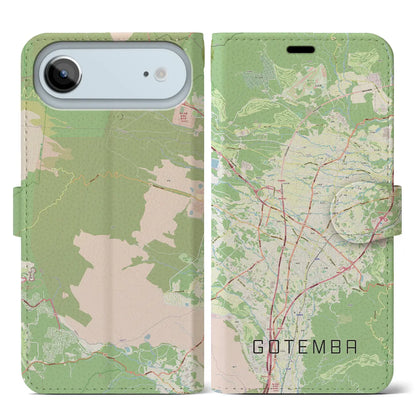 【御殿場（静岡県）】地図柄iPhoneケース（手帳タイプ）