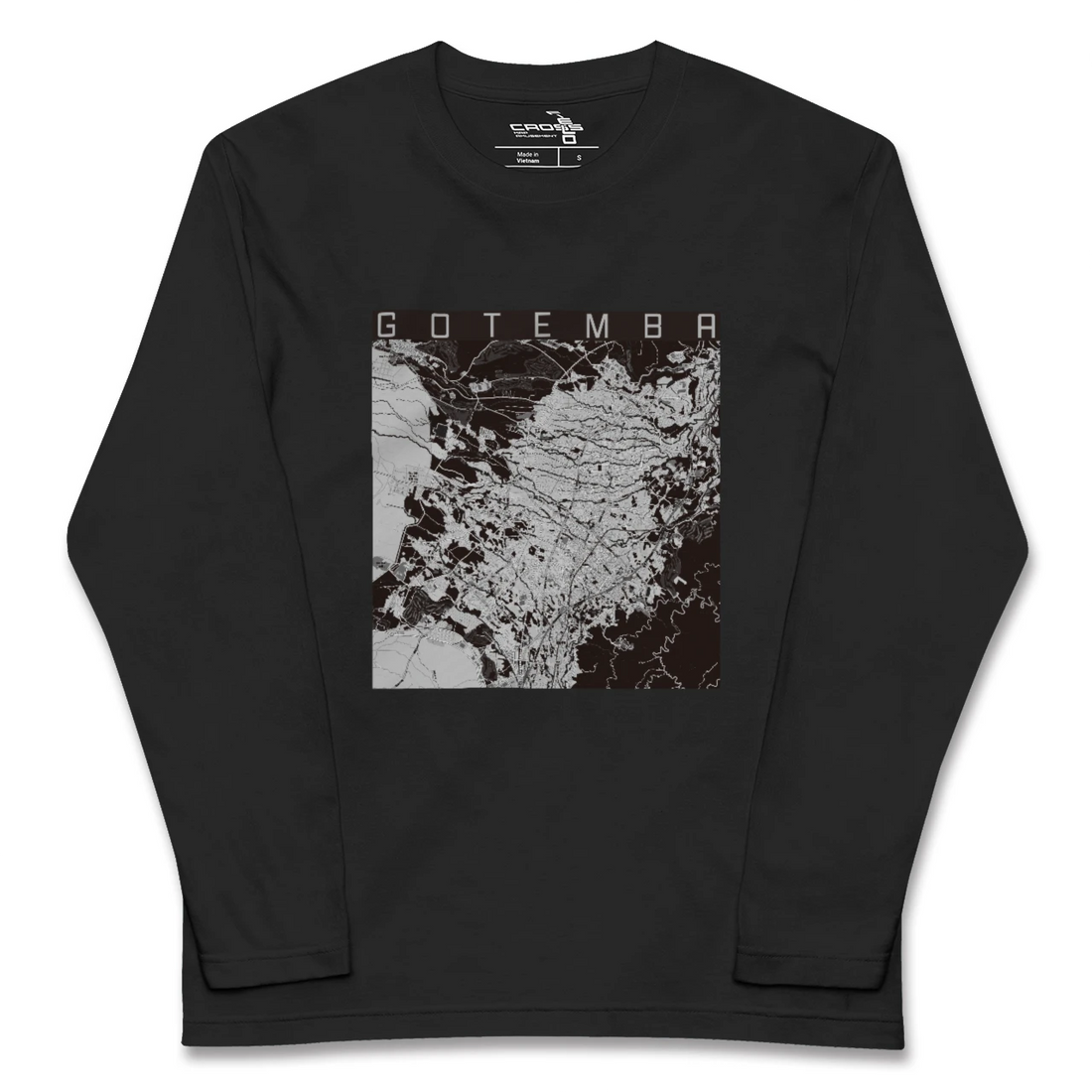 【御殿場(静岡県)】地図柄ロングスリーブTシャツ