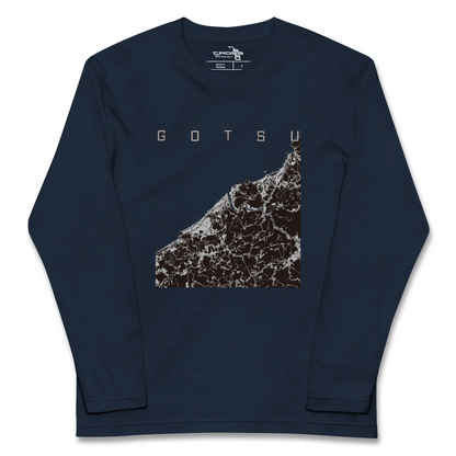 【江津（島根県）】地図柄ロングスリーブTシャツ