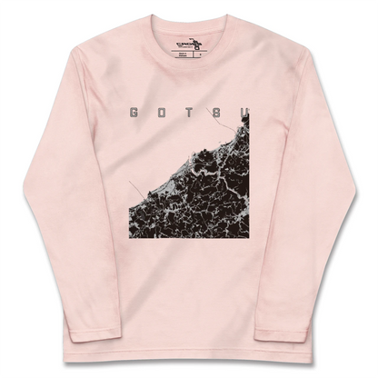 【江津（島根県）】地図柄ロングスリーブTシャツ