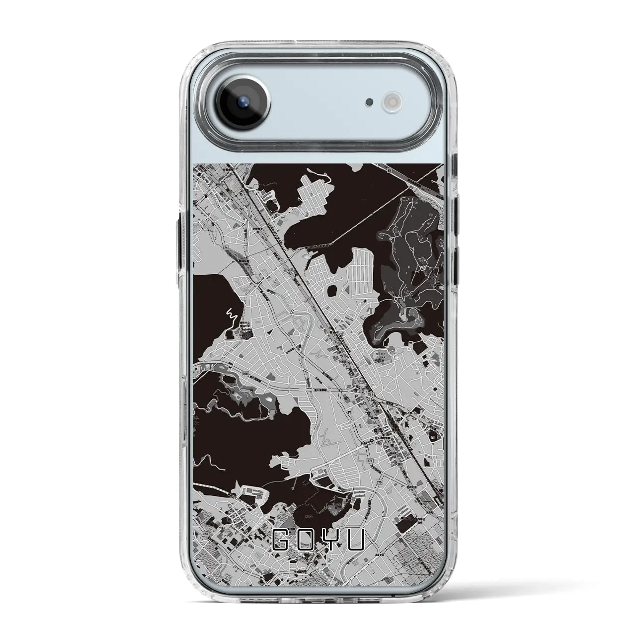 【御油（愛知県）】地図柄iPhoneケース（MagSafeタイプ）