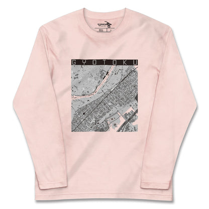 【行徳（千葉県）】地図柄ロングスリーブTシャツ