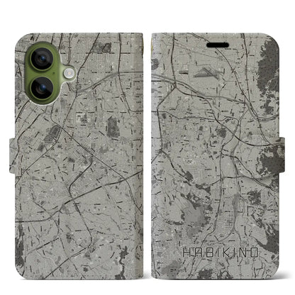 【羽曳野（大阪府）】地図柄iPhoneケース（手帳タイプ）