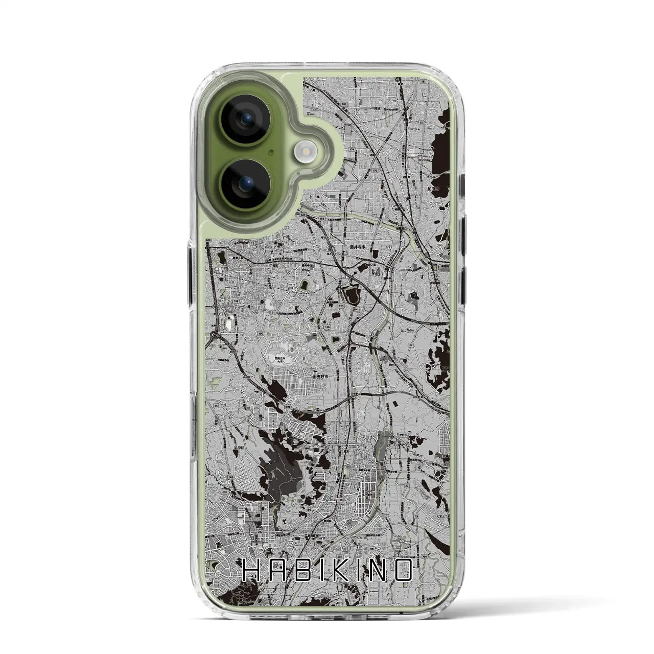 【羽曳野（大阪府）】地図柄iPhoneケース（MagSafeタイプ）