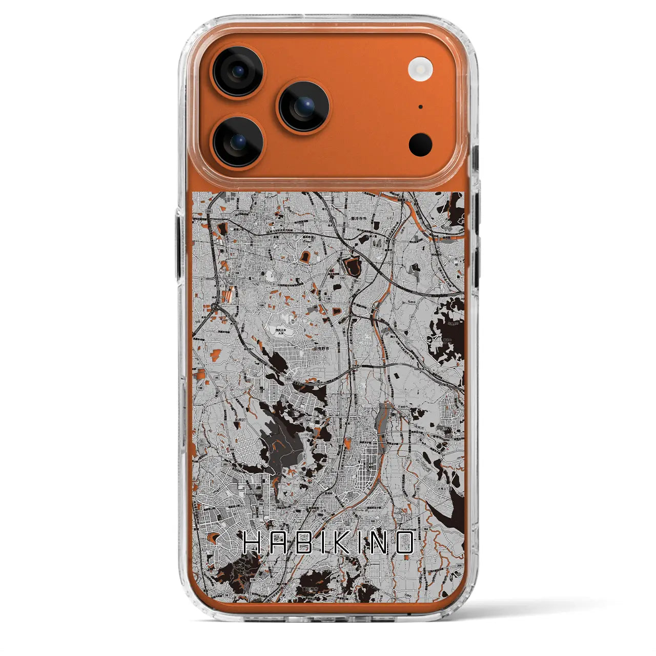 【羽曳野（大阪府）】地図柄iPhoneケース（MagSafeタイプ）