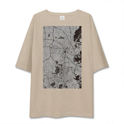 【羽曳野（大阪府）】地図柄ビッグシルエットTシャツ
