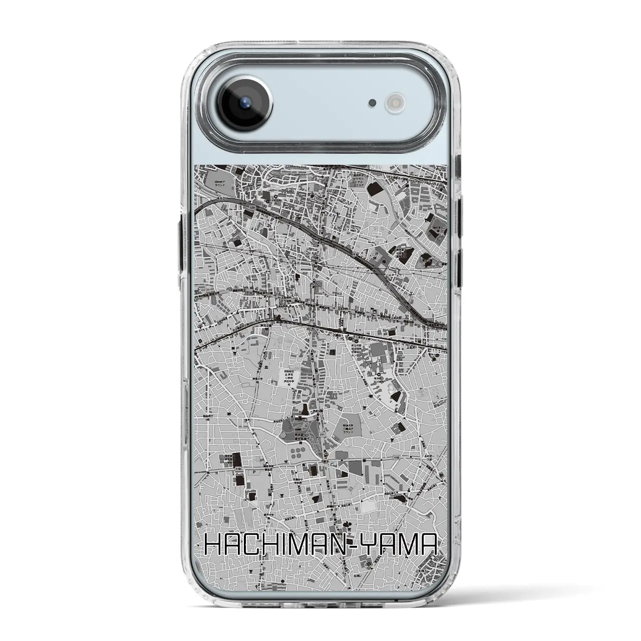 【八幡山（東京都）】地図柄iPhoneケース（MagSafeタイプ）