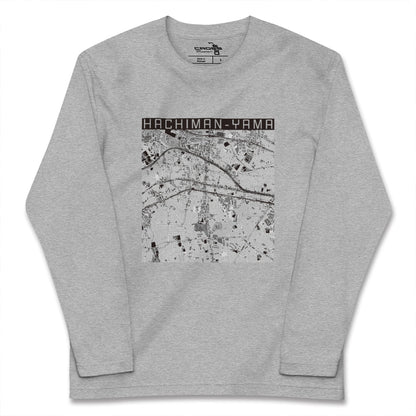 【八幡山（東京都）】地図柄ロングスリーブTシャツ