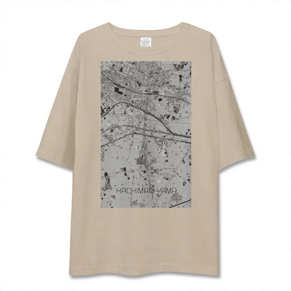 【八幡山（東京都）】地図柄ビッグシルエットTシャツ
