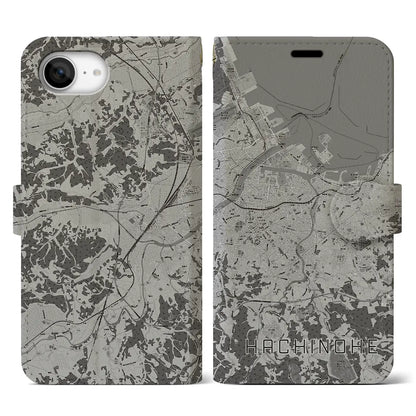 【八戸（青森県）】地図柄iPhoneケース（手帳タイプ）