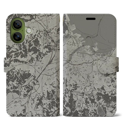 【八戸（青森県）】地図柄iPhoneケース（手帳タイプ）