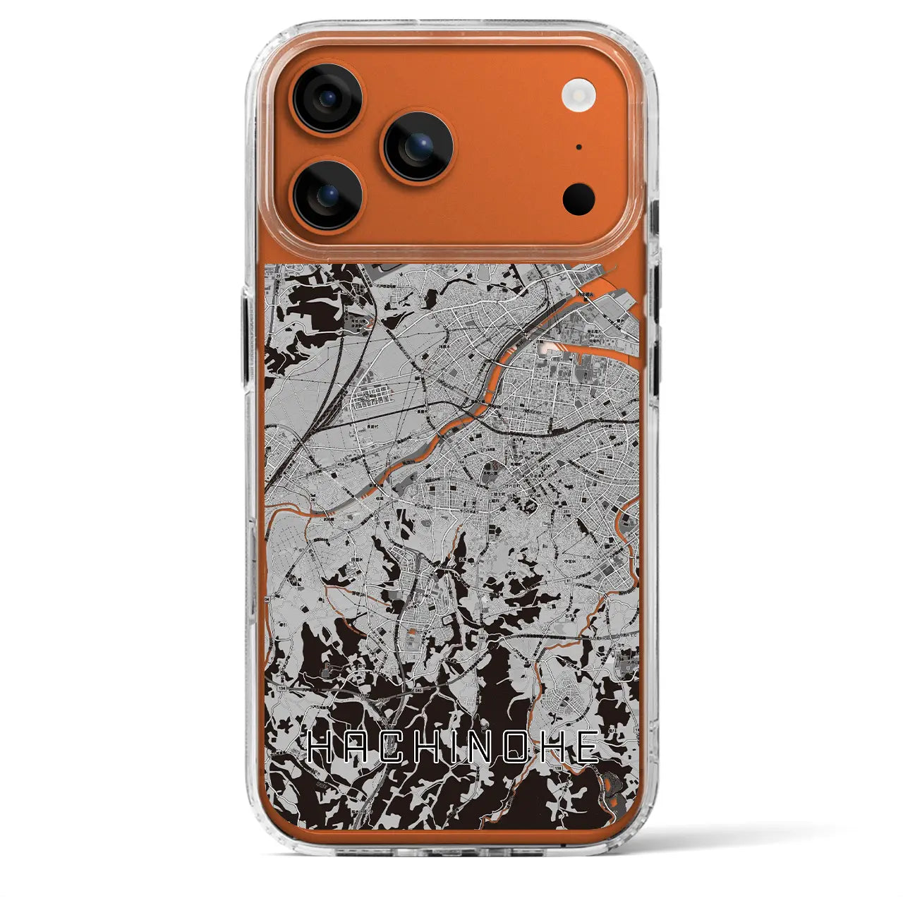 【八戸（青森県）】地図柄iPhoneケース（MagSafeタイプ）