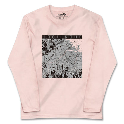 【八戸（青森県）】地図柄ロングスリーブTシャツ