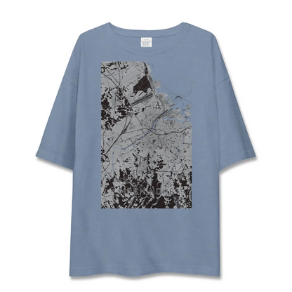 【八戸（青森県）】地図柄ビッグシルエットTシャツ