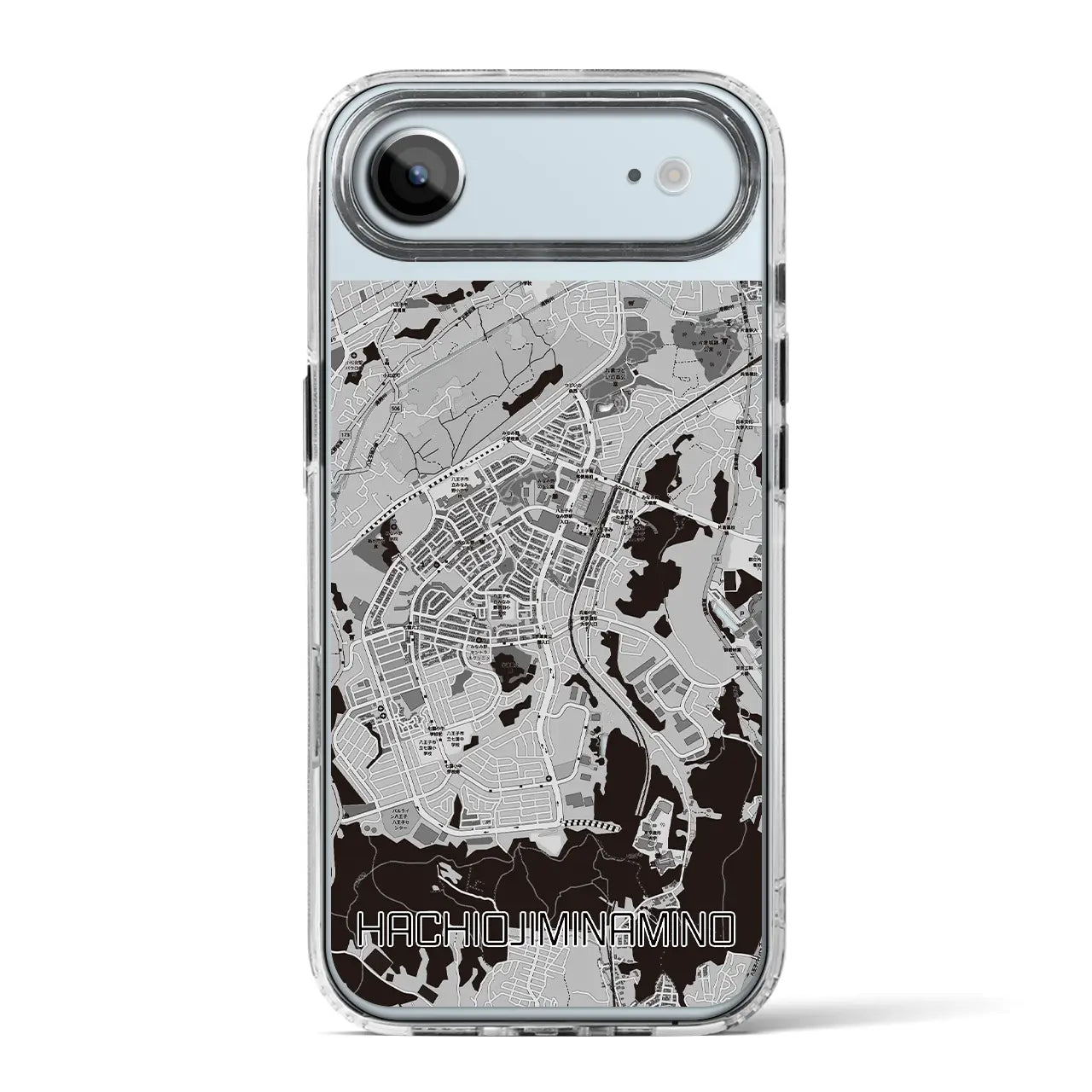 【八王子みなみ野（東京都）】地図柄iPhoneケース（MagSafeタイプ）