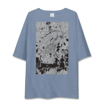 【八王子みなみ野（東京都）】地図柄ビッグシルエットTシャツ