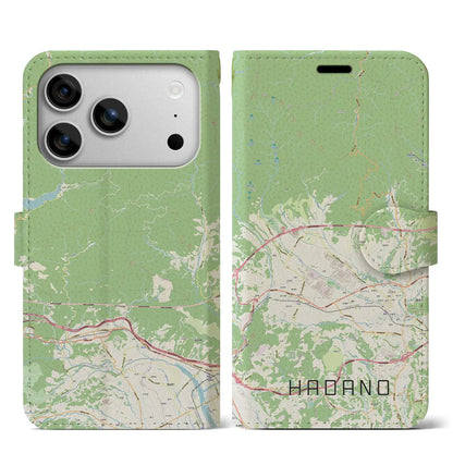 【秦野（神奈川県）】地図柄iPhoneケース（手帳タイプ）